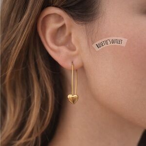 Madewell Charilette Safety Pin Earrings new never opened